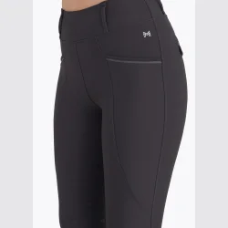 Maximilian Equestrian Charcoal Pro Riding Leggings 