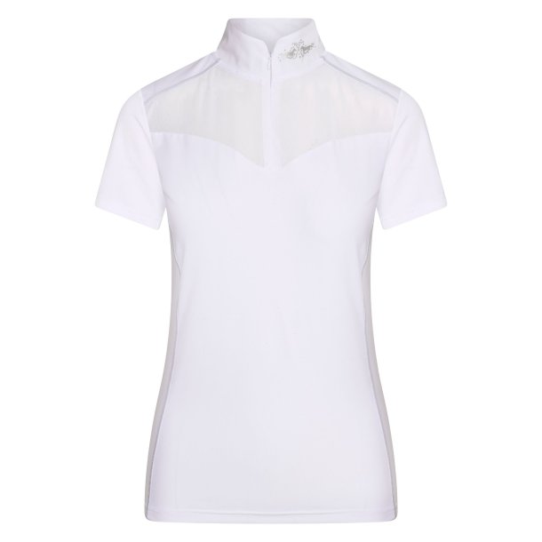HV Polo Charlene tech stvneskjorte - hvid